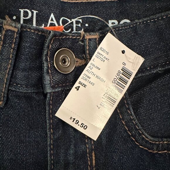 CHILDRENS PLACE BOYS BOOTCUT JEANS NEW SIZE 4 - Picture 3 of 7